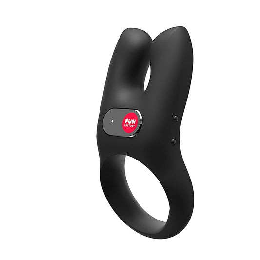 NOS Rechargeable Vibrating Silicone Cock Ring by Fun Factory - Vibrating Cock Rings