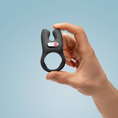 NOS Rechargeable Vibrating Silicone Cock Ring by Fun Factory - Vibrating Cock Rings