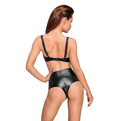 Decadence Powerwetlook High-Waisted Shorts by Noir Handmade - Her Fetish