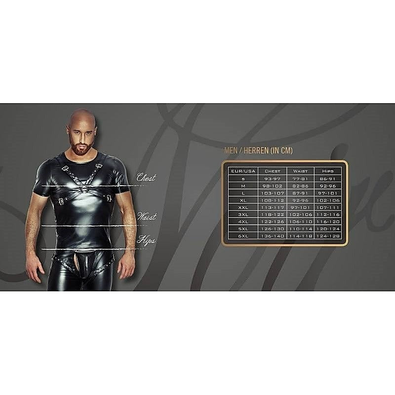 Decadence Powerwetlook Men's Shorts by Noir Handmade - Jocks and G-Strings