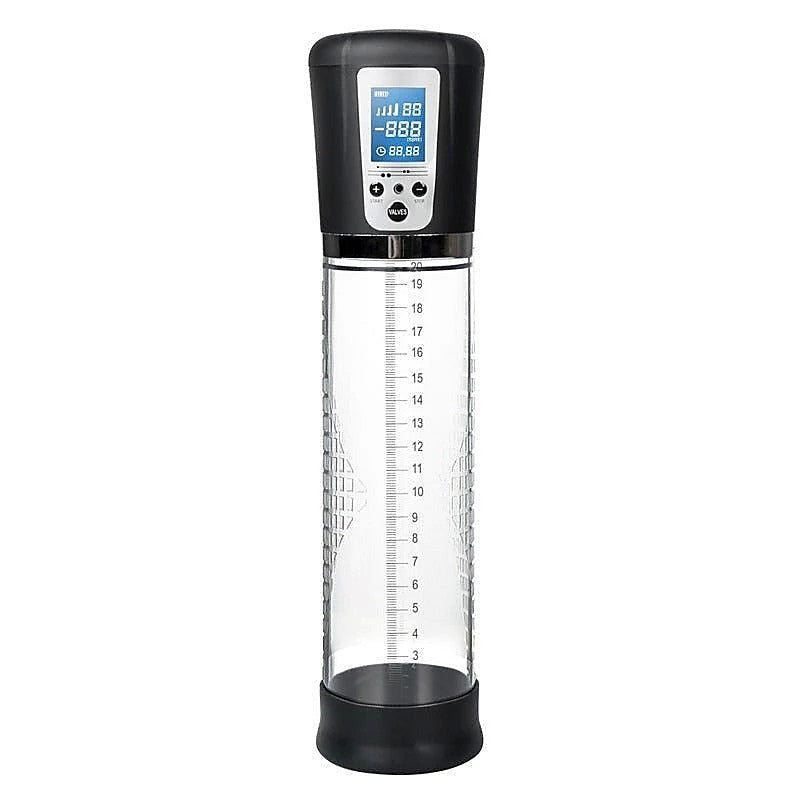 Pump Worx LCD Automatic Penis Enlargement Pump - Pumps, Extenders and Sleeves