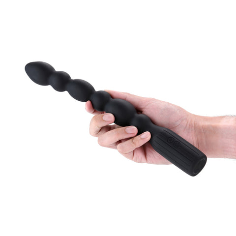 NS Novelties Renegade Prime Silicone Vibrating Anal Beads - Anal Beads and Balls