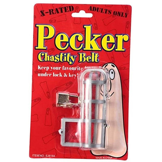 Pecker Chastity Belt by Hua Novelties - Bachelorette and Bucks
