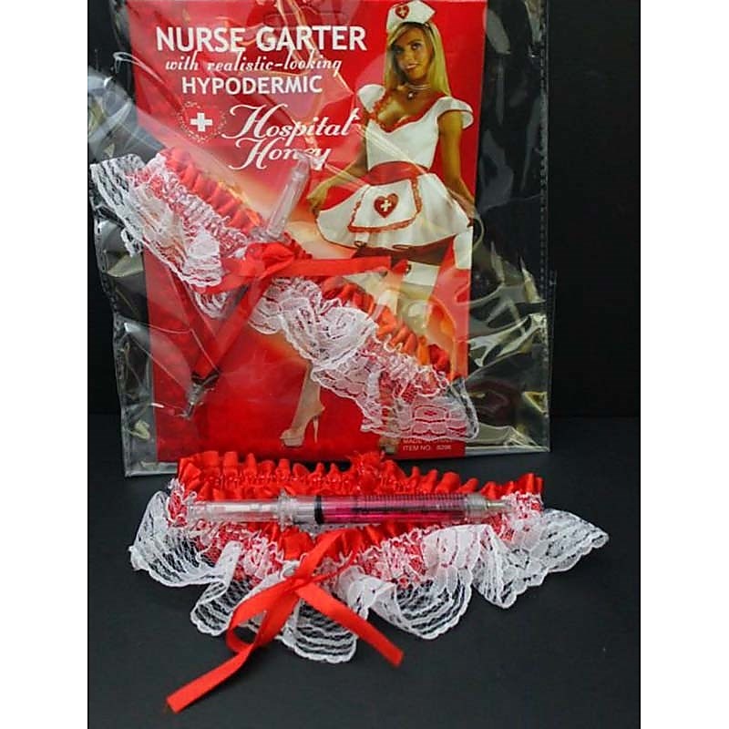 Sexy Nurses Garter by Hua Novelties - Fancy Dress Ups