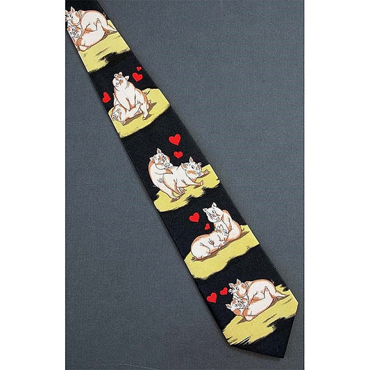 Naughty Pig Neck Tie by Hua Novelties - Fancy Dress Ups
