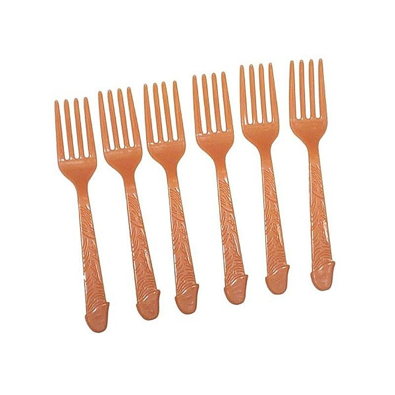 Professional Pecker Forks by Hua Novelties - Bachelorette and Bucks