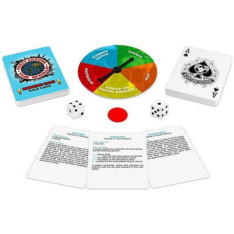 Kheper Games Party Around the World Drinking Game - Sex Games, Coupons and Tricks