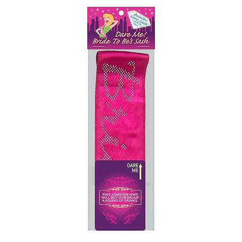 Dare Me! Bride-To-Be Sash by Kheper Games - Fancy Dress Ups