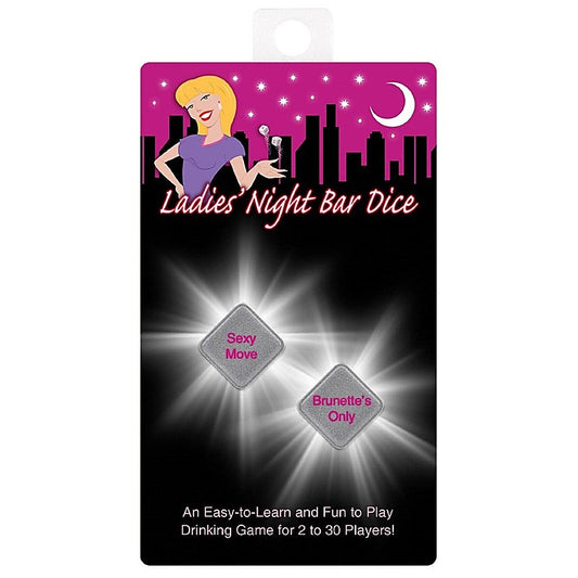 Ladies Night Bar Dice by Kheper Games - Bachelorette and Bucks