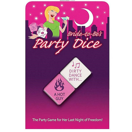 Bride-To-Be's Party Dice by Kheper Games - Bachelorette and Bucks