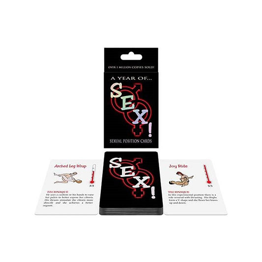 A Year of Sex! Card Game by Kheper Games - Sex Games, Coupons and Tricks
