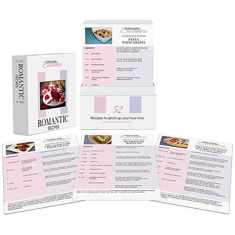 Kheper Games Intimate Encounters Romantic Recipes 52 Cards - Sex Games, Coupons and Tricks