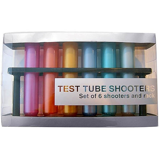 Metallic Acetate Test Tube Shooters by Kheper Games - Party Gifts and Novelties
