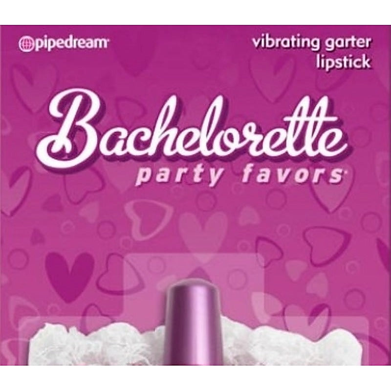 Bachelorette Vibrating Garter Lipstick by Pipedream - Bachelorette and Bucks