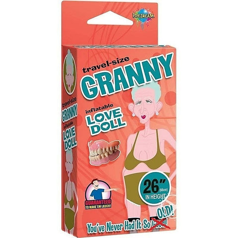 Granny Travel Size Inflatable Love Doll by Pipedream - Love Dolls