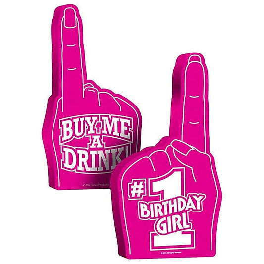 #1 Birthday Girl Foam Hand - Sex Games, Coupons and Tricks