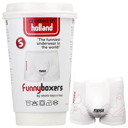 S-Line Funny Boxers Finish by Shots Toys - Jocks and G-Strings
