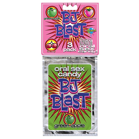 3 Pack BJ Blast Oral Sex Candy by Pipedream - Sex Games, Coupons and Tricks
