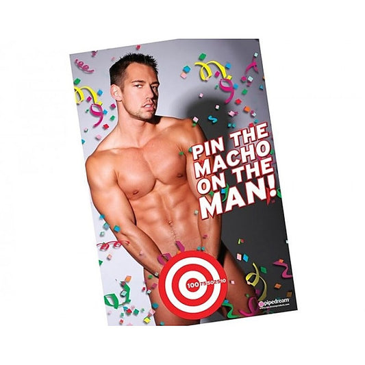 Pin The Macho On The Man by Pipedream Products - Party Gifts and Novelties
