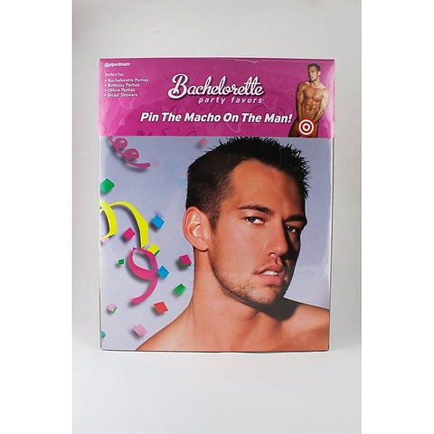 Pin The Macho On The Man by Pipedream Products - Party Gifts and Novelties