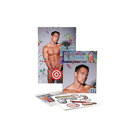 Pin The Macho On The Man by Pipedream Products - Party Gifts and Novelties