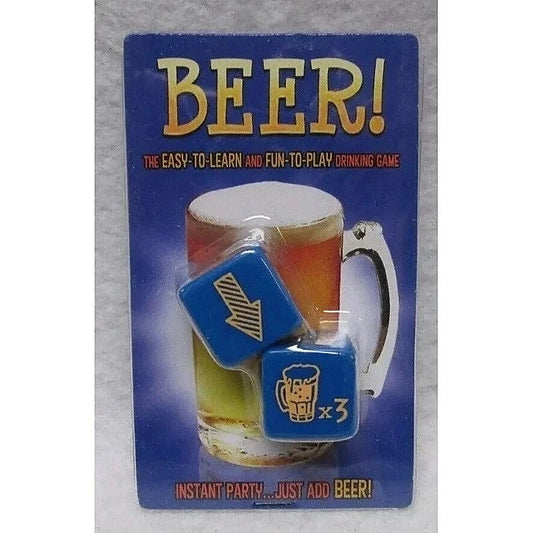 Beer! Dice Adult Drinking Game by Kheper Games - Sex Games, Coupons and Tricks