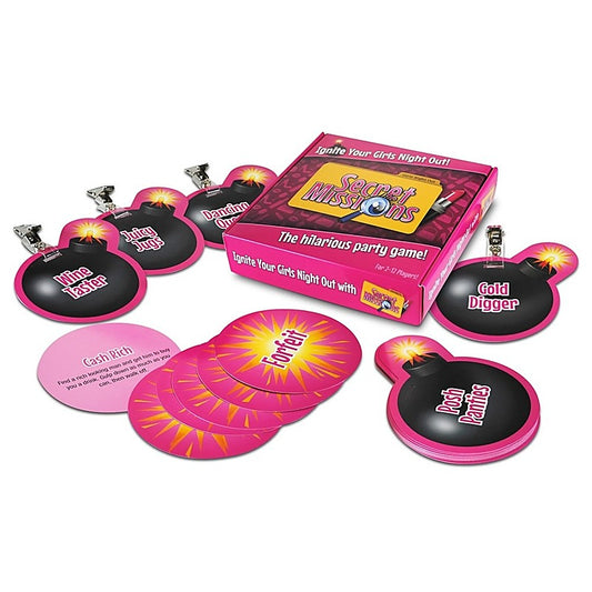 Secret Missions Girls Night Out by Creative Conceptions - Sex Games, Coupons and Tricks
