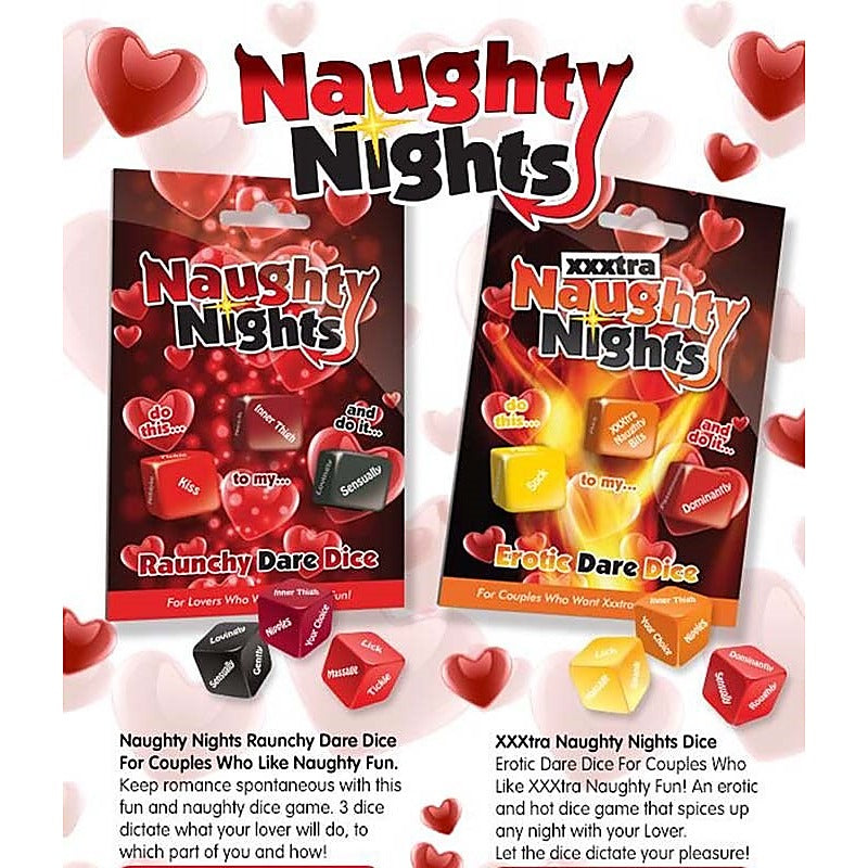 Xxxtra Naughty Nights Dare Dice by Creative Conceptions - Sex Games, Coupons and Tricks