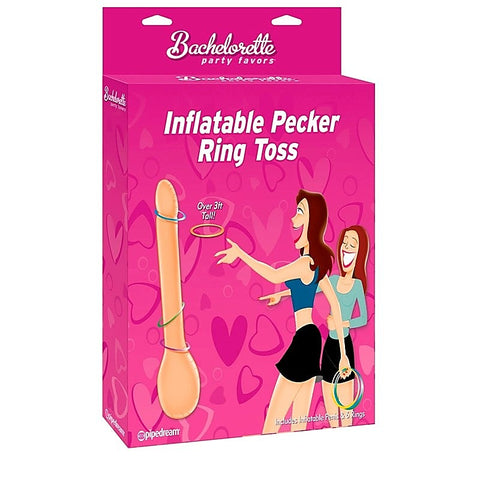 Bachelorette Party Inflatable Pecker Ring Toss by Pipedream - Sex Games, Coupons and Tricks