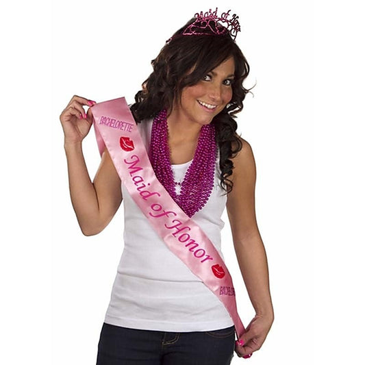 Pink Maid of Honor Sash by Pipedream Products - Sex Games, Coupons and Tricks