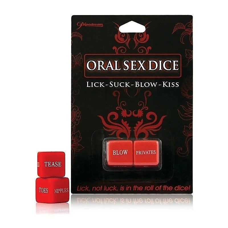 Oral Sex Dice Adult Games by Pipedream Products - Sex Games, Coupons and Tricks