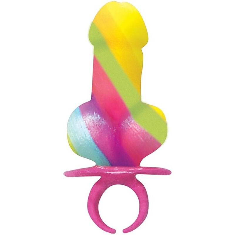 Rainbow Cock Ring Pop by Hott Products - Sex Games, Coupons and Tricks