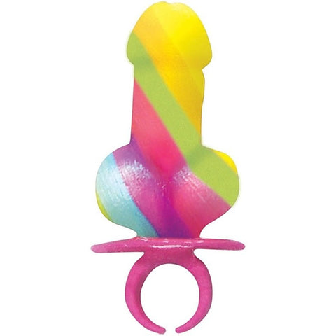 Rainbow Cock Ring Pop by Hott Products - Sex Games, Coupons and Tricks