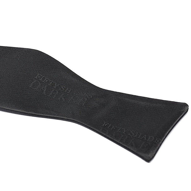 Fifty Shades Darker His Rules Bondage Bow Tie by Love Honey - Fancy Dress Ups