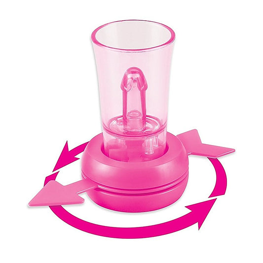 Bachelorette Party Pecker Shotglass Spinner by Pipedream - Sex Games, Coupons and Tricks
