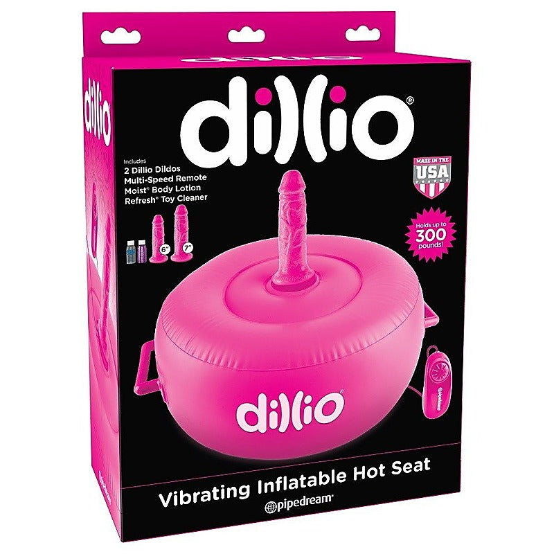 Dillio Vibrating Inflatable Hot Seat by Pipedream Products - Inflatable Dildos and Vibrators
