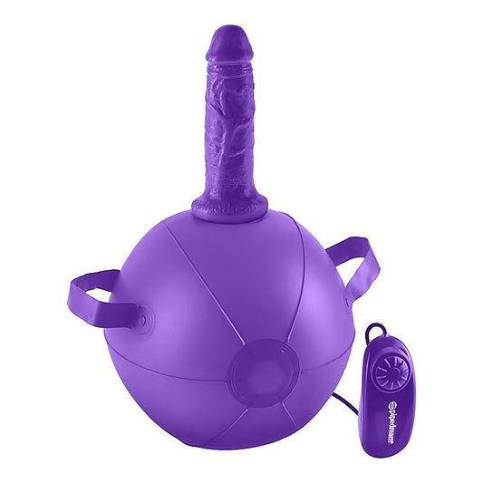 Dillio Vibrating Inflatable Mini Sex Ball - Inflatable Dildos and Vibrators