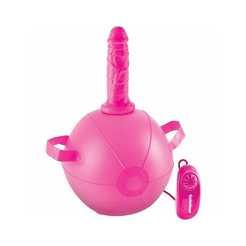 Dillio Vibrating Inflatable Mini Sex Ball - Inflatable Dildos and Vibrators