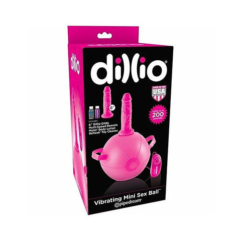 Dillio Vibrating Inflatable Mini Sex Ball - Inflatable Dildos and Vibrators