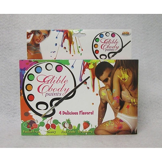 Edible Body Paints by Hott Products - Massage Oils and Lubricants