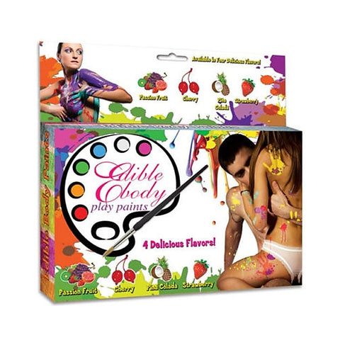 Edible Body Paints by Hott Products - Massage Oils and Lubricants