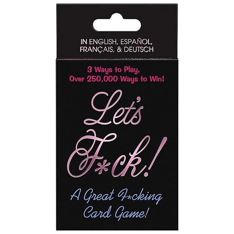 Lets F*ck Adult Card Game by Kheper Games - Sex Games, Coupons and Tricks