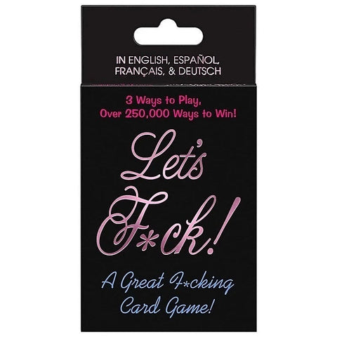 Lets F*ck Adult Card Game by Kheper Games - Sex Games, Coupons and Tricks