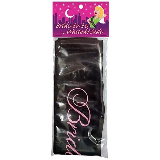 Bride To Be Wasted Sash by Kheper Games - Fancy Dress Ups