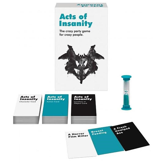 Acts Of Insanity Adult Card Game by Kheper Games - Sex Games, Coupons and Tricks