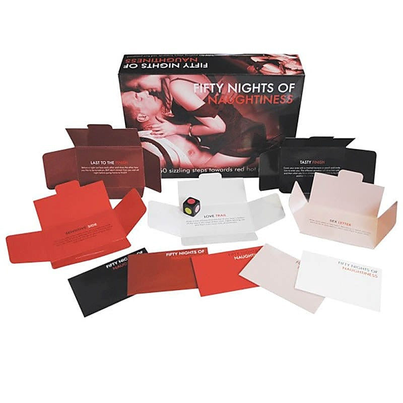 Creative Conceptions Fifty Nights Of Naughtiness Couples Intimacy Game - Sex Games, Coupons and Tricks