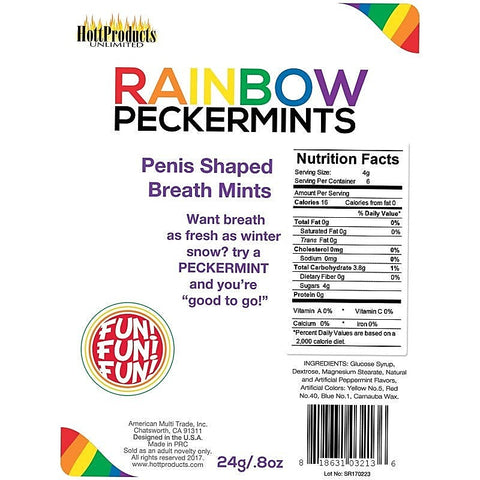 Premium Rainbow Peckermints by Hott Products - Sex Games, Coupons and Tricks
