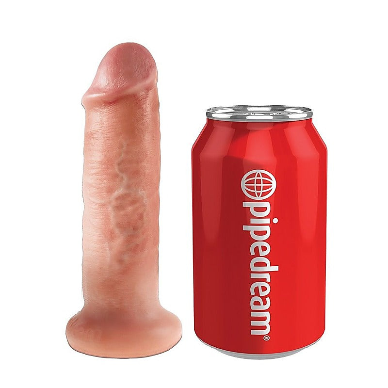 King Cock Vibrating Mini Sex Ball with 6 Inch Dildo - Sex Machines