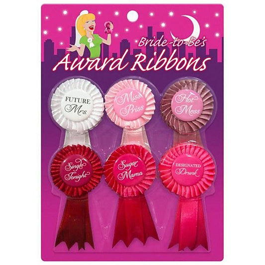 Bride-To-Be Award Ribbons by Kheper Games - Sex Games, Coupons and Tricks