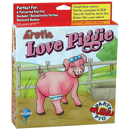 Erotic Love Piggie Blow-Up Love Doll by Pipedream - Sex Games, Coupons and Tricks